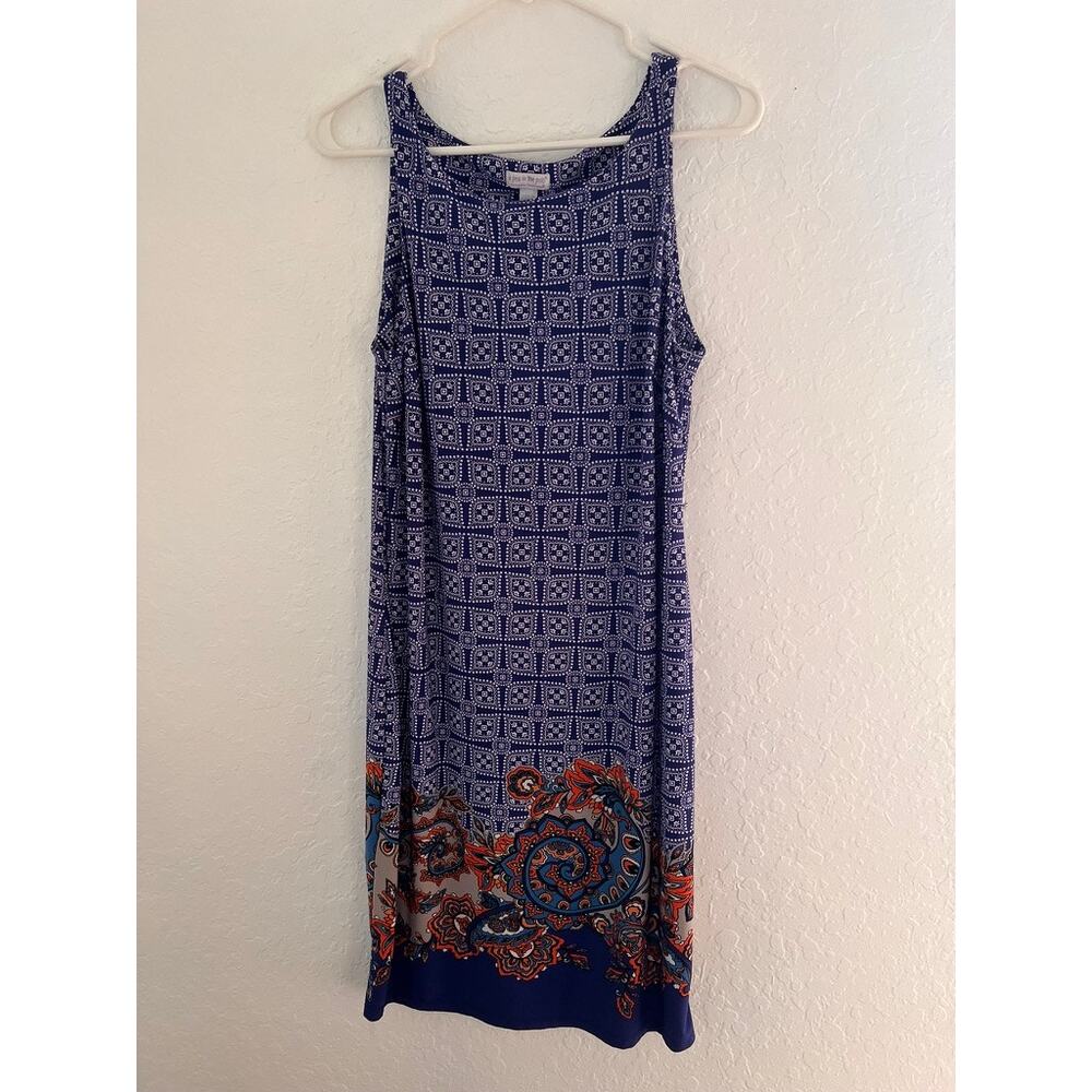 A Pea in the Pod Maternity Printed Shift Dress – Size Medium